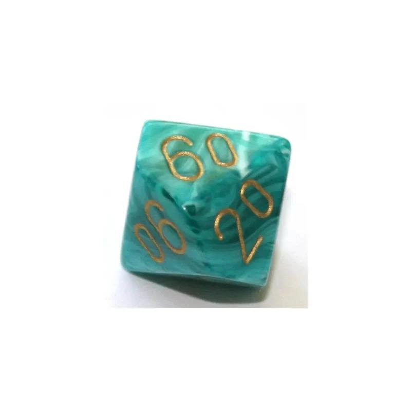 Chessex Vortex Teal/Gold W10-0