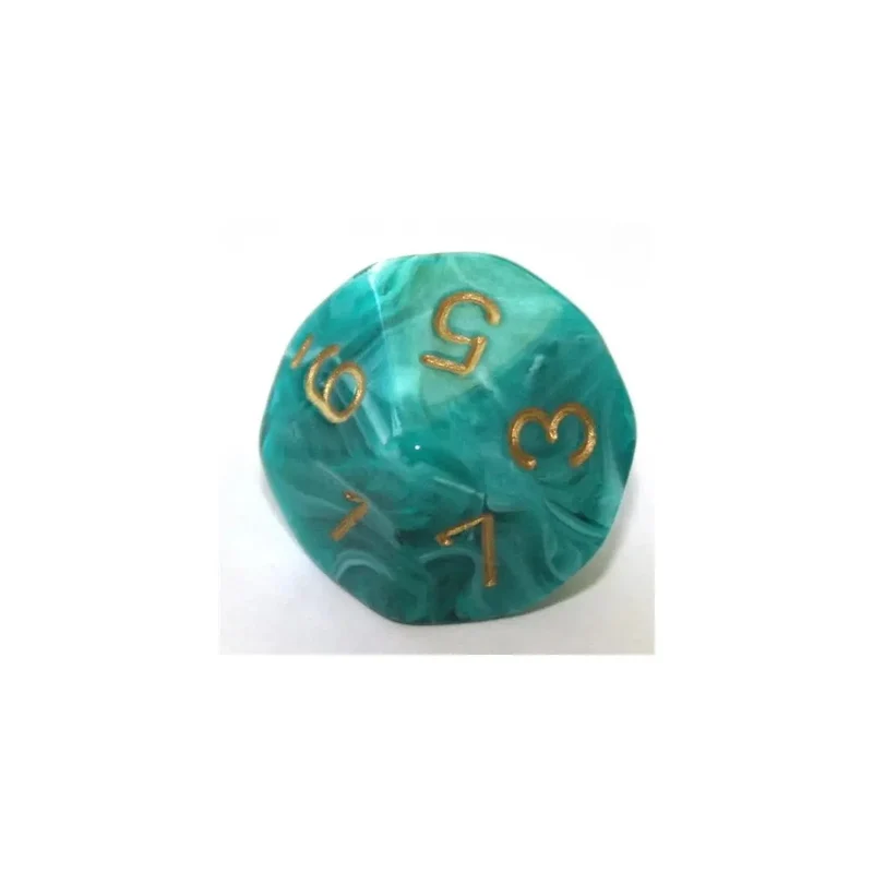 Chessex Vortex Teal/Gold W10