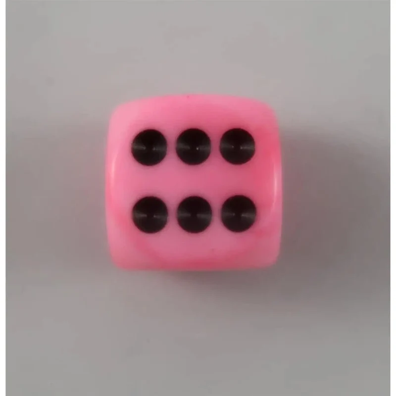 Chessex Vortex Snow Pink W6 16mm