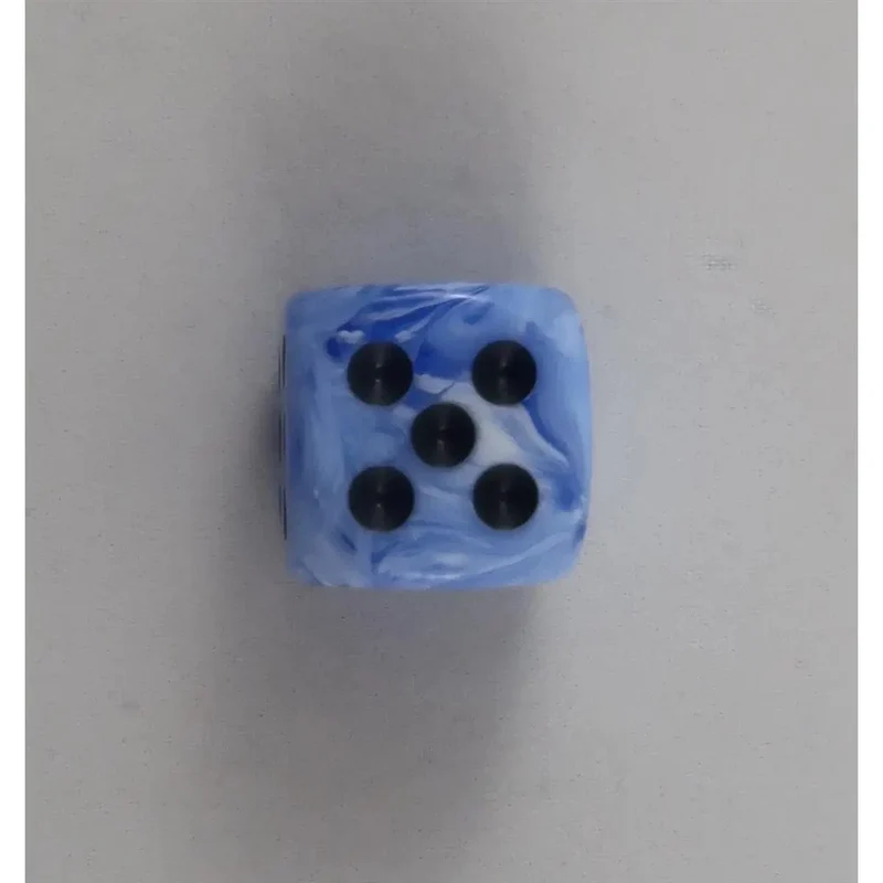 Chessex Vortex Snow Blue W6 16mm