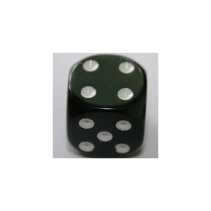 Chessex Opaque Black/White W6 12mm