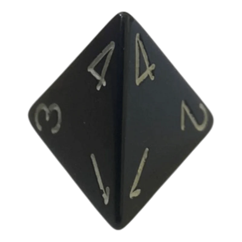 Chessex Opaque Black/White W4