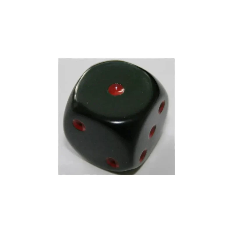 Chessex Opaque Black/Red W6 16mm