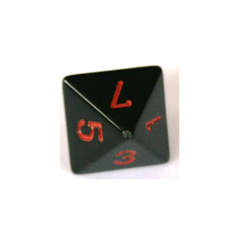 Chessex Opaque Black/Red W8