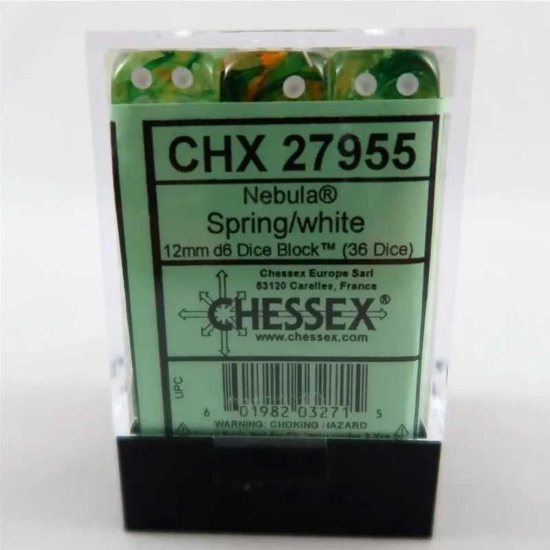 Chessex Nebula Spring W6 12mm Set