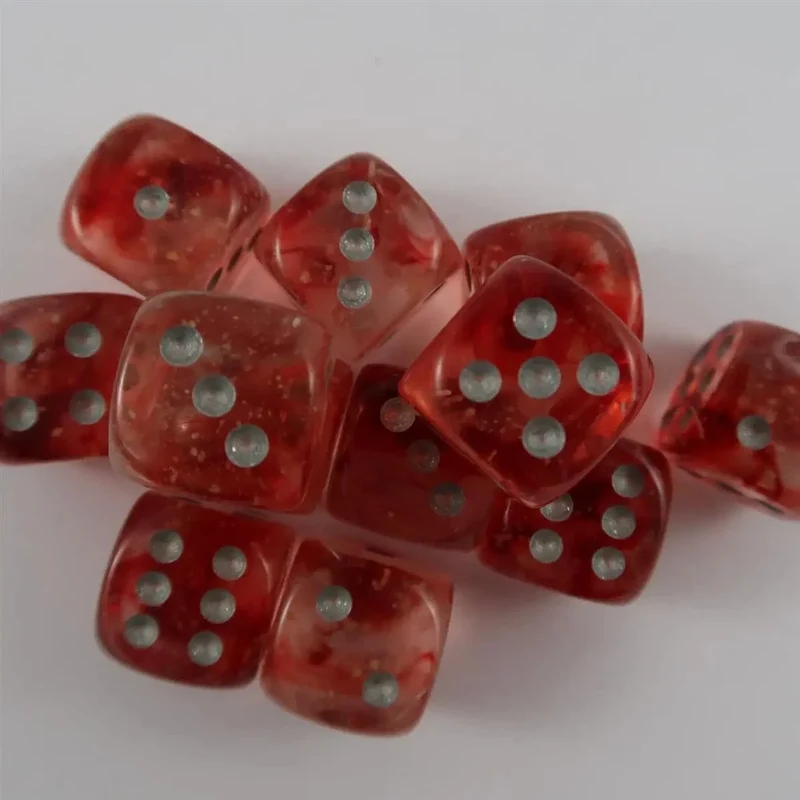 Chessex Nebula Red W6 16mm