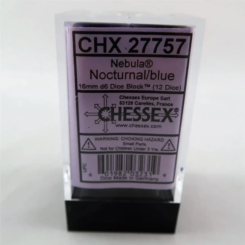 Chessex Nebula Nocturnal W6 16mm Set
