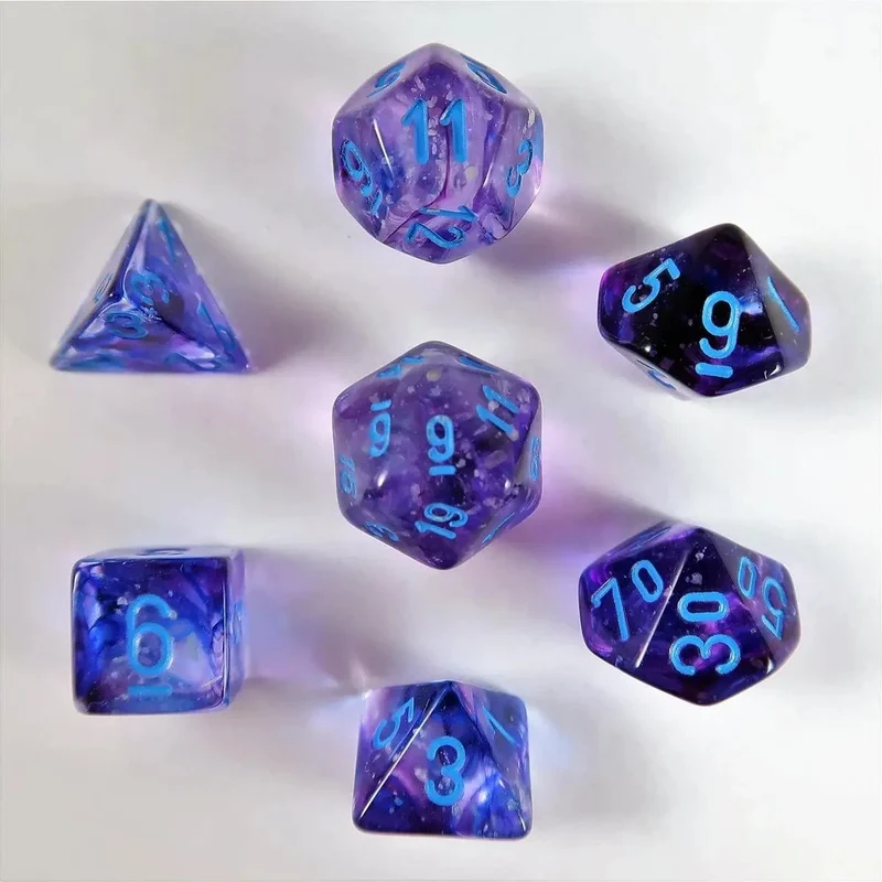 Chessex Nebula Nocturnal Mini-Würfelset