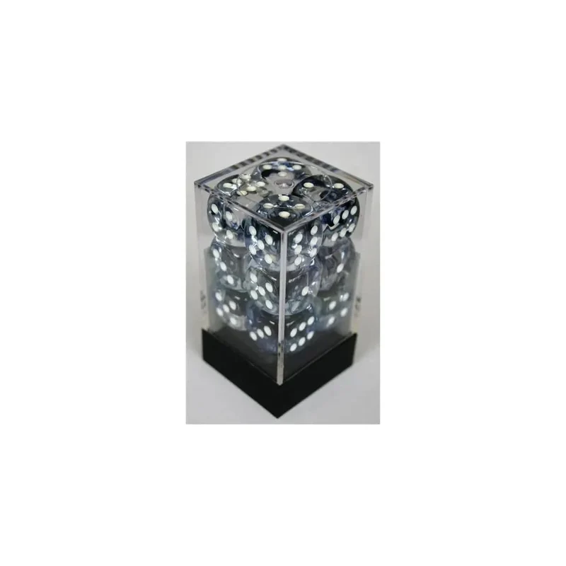 Chessex Nebula Black W6 16mm Set
