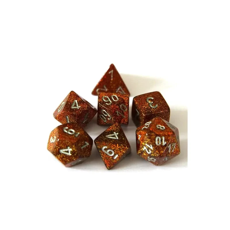 Chessex Glitter gold/silver Set