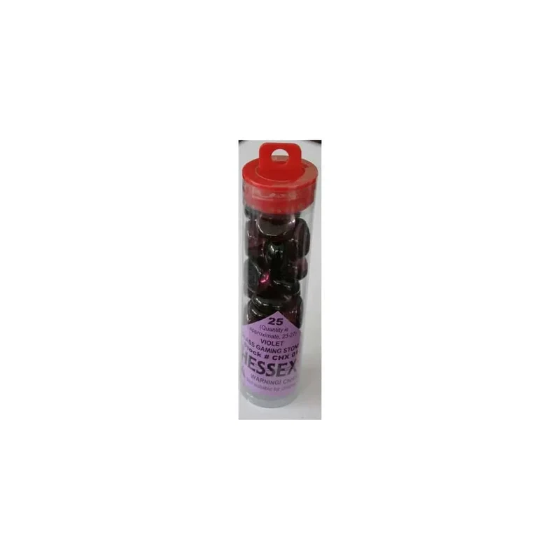 Chessex Glasspielsteine Violet
