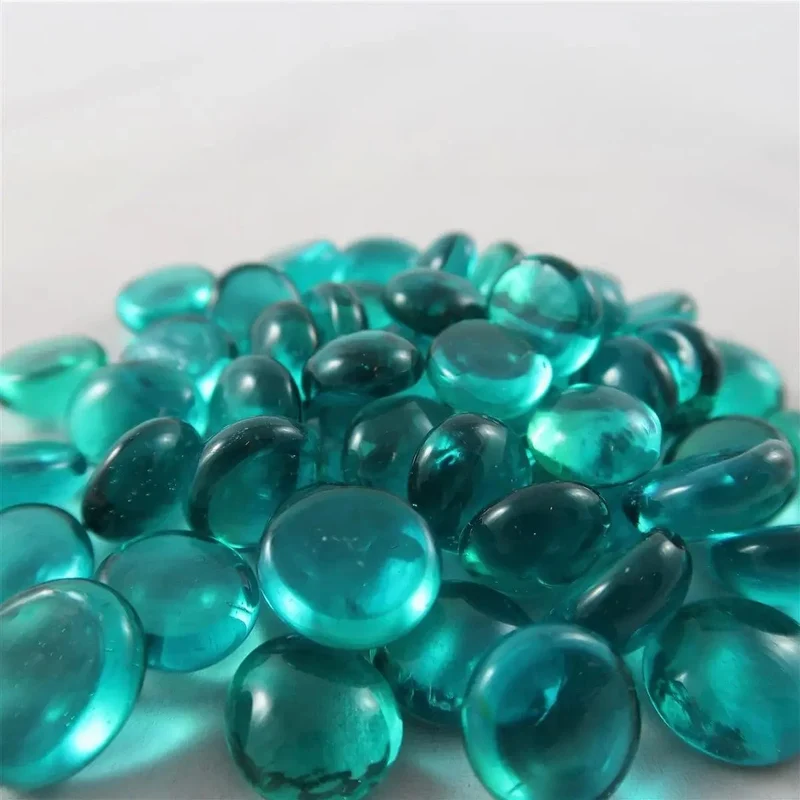 Chessex Glasspielsteine Crystal Teal