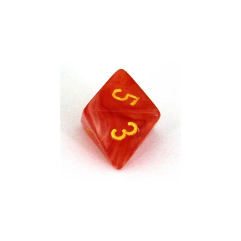 Chessex Ghostly Glow Orange/yellow W8