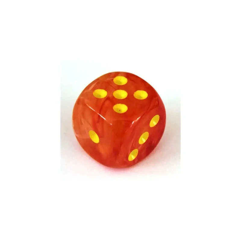 Chessex Ghostly Glow Orange/yellow W6 12mm