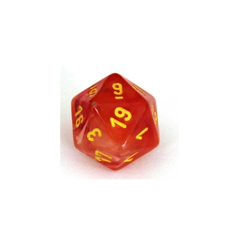 Chessex Ghostly Glow Orange/yellow W20