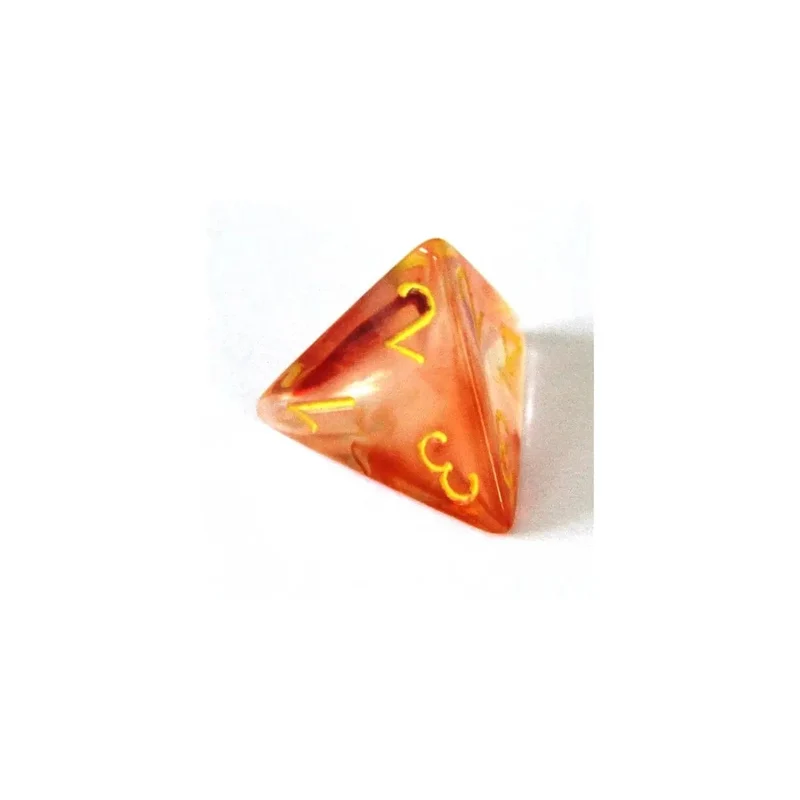 Chessex Ghostly Glow Orange/yellow W4