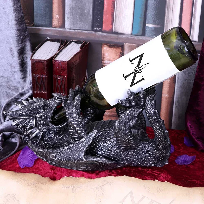 Dragon - Weinflaschenhalter 32cm