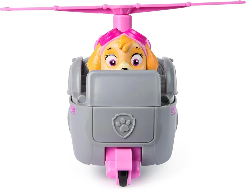 PAW PATROL, Helikopter mit Skye Spielfigur