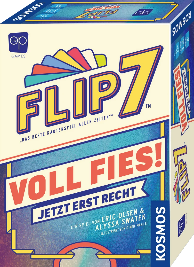 Flip 7 Voll Fies Kartenspiel ab 10 Jahren