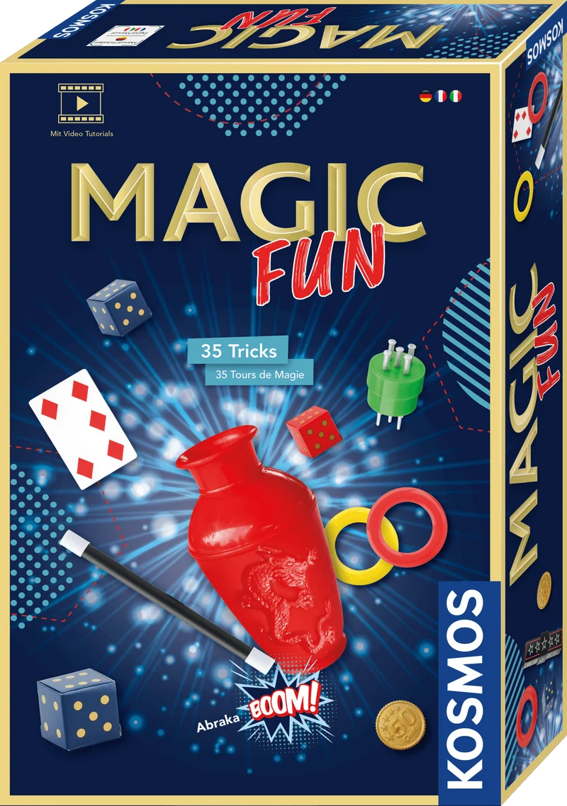 Zaubertricks-Set MAGIC Fun DFI ab 8 Jahren