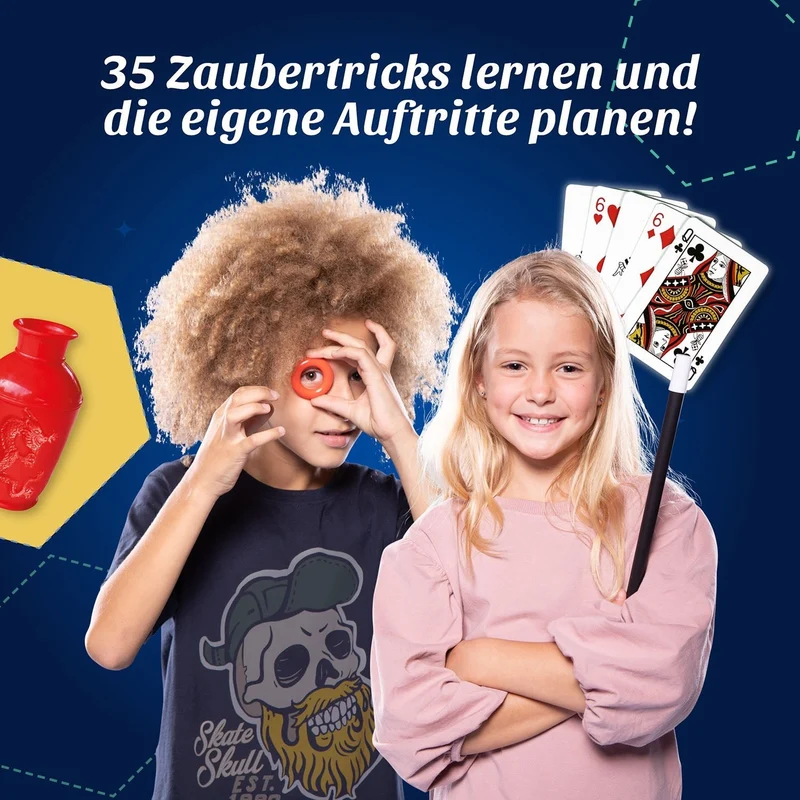 Zaubertricks-Set MAGIC Fun DFI ab 8 Jahren