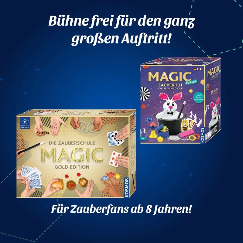 Zaubertricks-Set MAGIC Fun DFI ab 8 Jahren