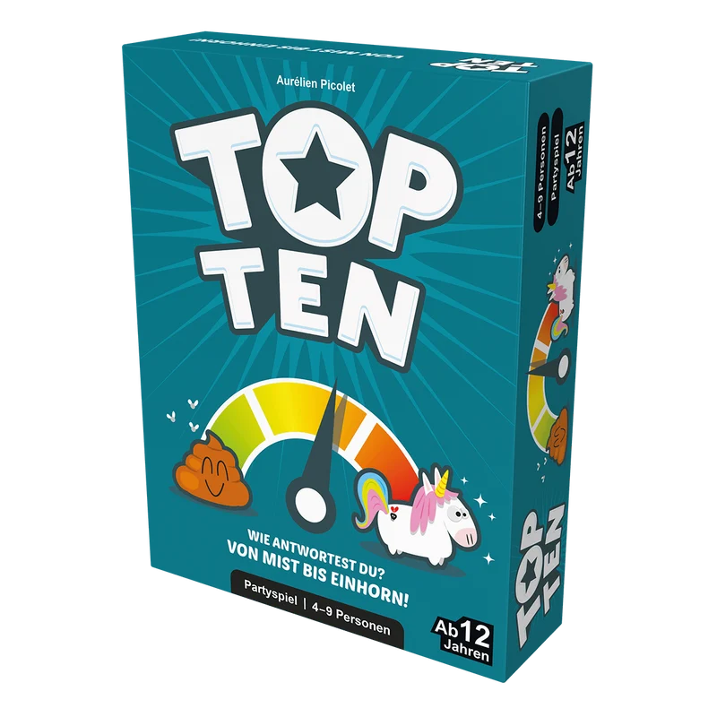 Top Ten Partyspiel ab 12 Jahren – Asmodee