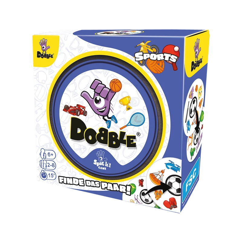 Dobble Sports Reaktionsspiel ab 6 Jahren