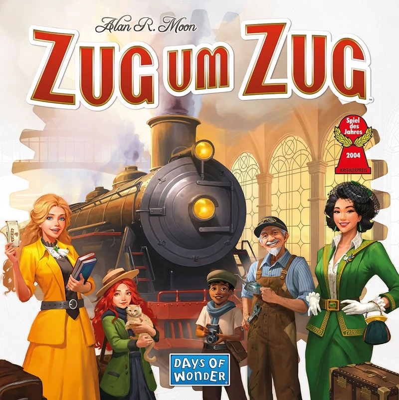 Zug um Zug Eisenbahnspiel ab 8 Jahren