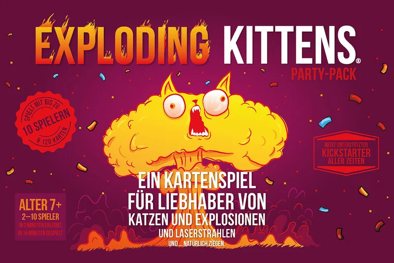 Exploding Kittens Party-Pack
