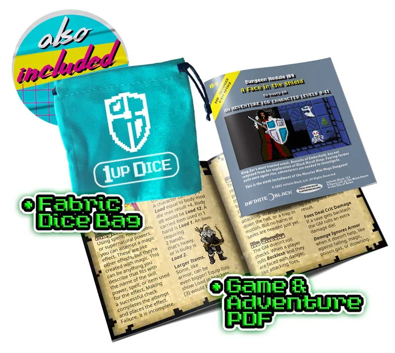 1UP-Dice: Radiant Shield