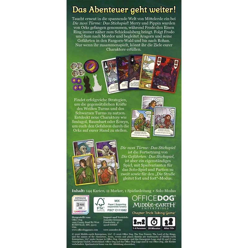 Herr der Ringe - Die zwei Türme Stichspiel