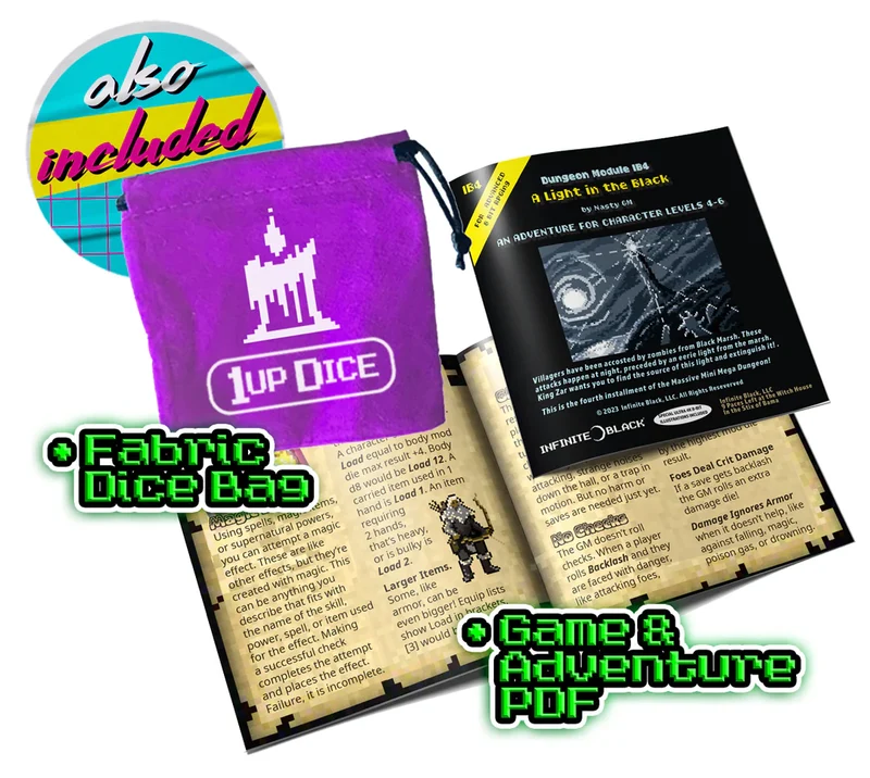 1UP-Dice: Arcane Candle