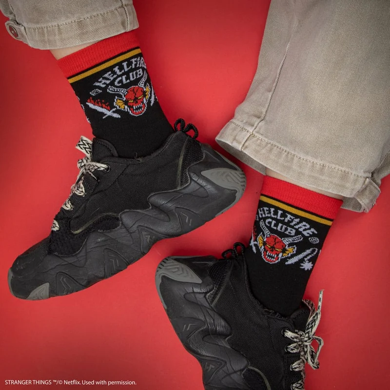 Stranger Things – Hellfire Club Socken-Set (3 Paar)
