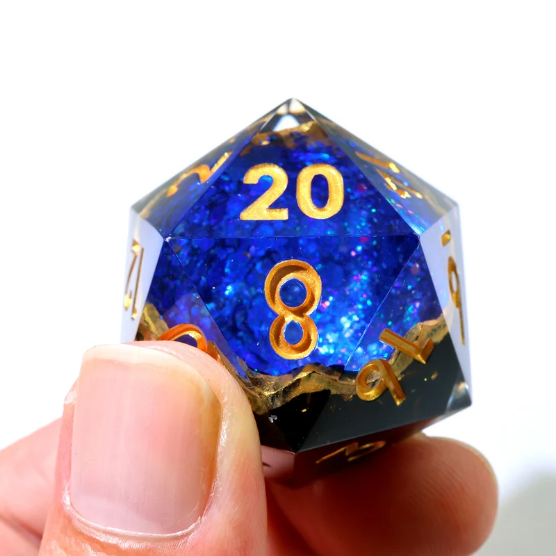Corebreaker Azure Abyss – XL D20 (33 mm)