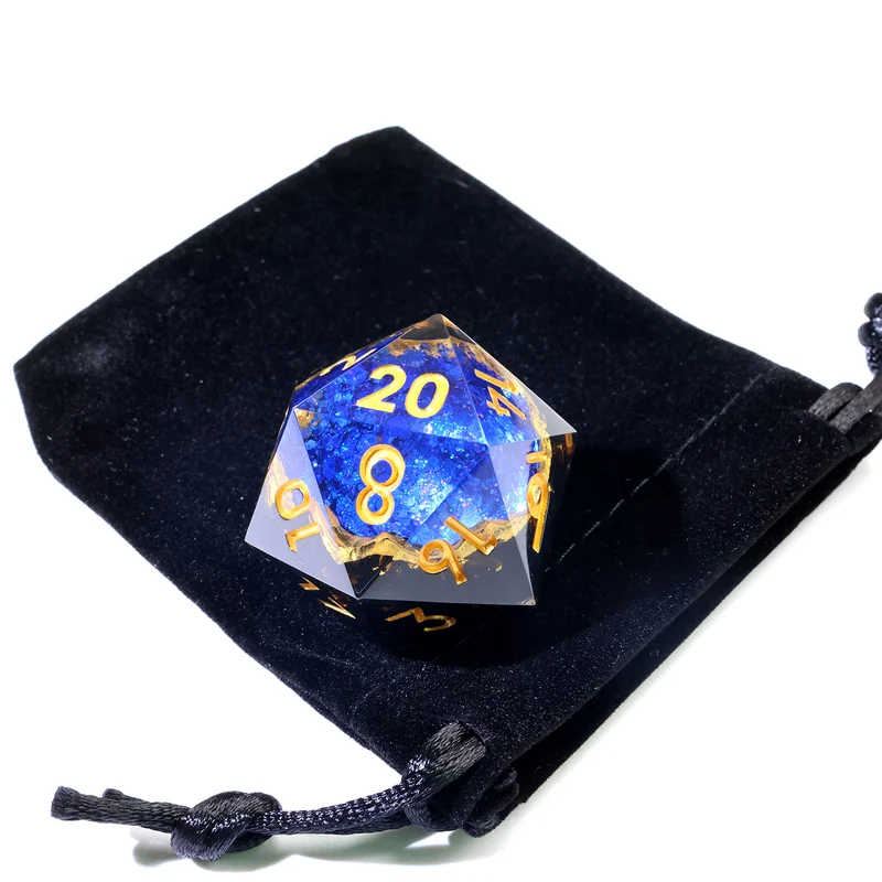 Corebreaker Azure Abyss – XL D20 (33 mm)
