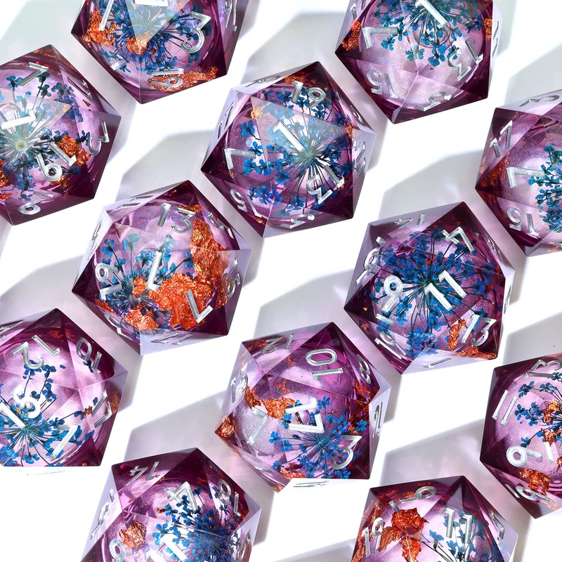 Goldbreaker Aetherflower – XL Liquidcore D20 (33 mm)