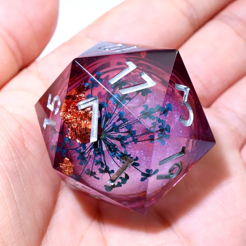 Goldbreaker Aetherflower – XL Liquidcore D20 (33 mm)