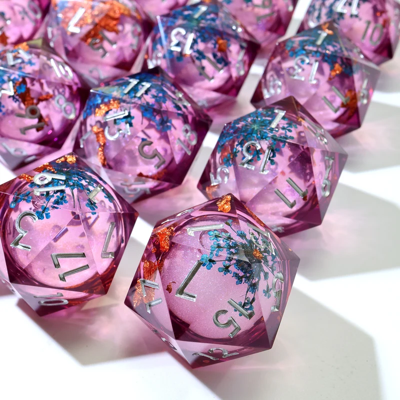 Goldbreaker Aetherflower – XL Liquidcore D20 (33 mm)
