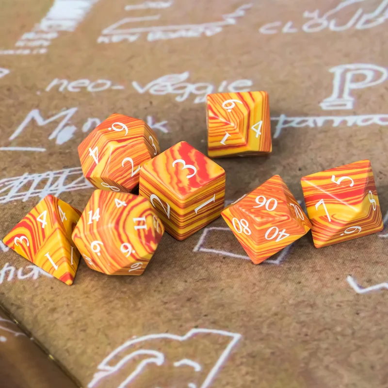 Türkis orange & red