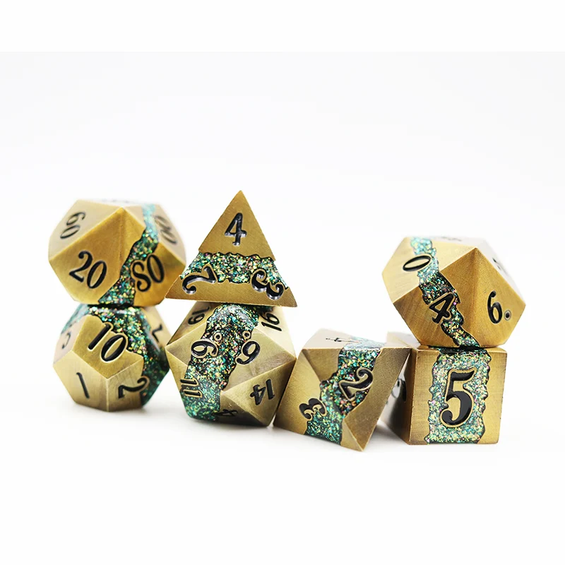 Lavastream gold & green