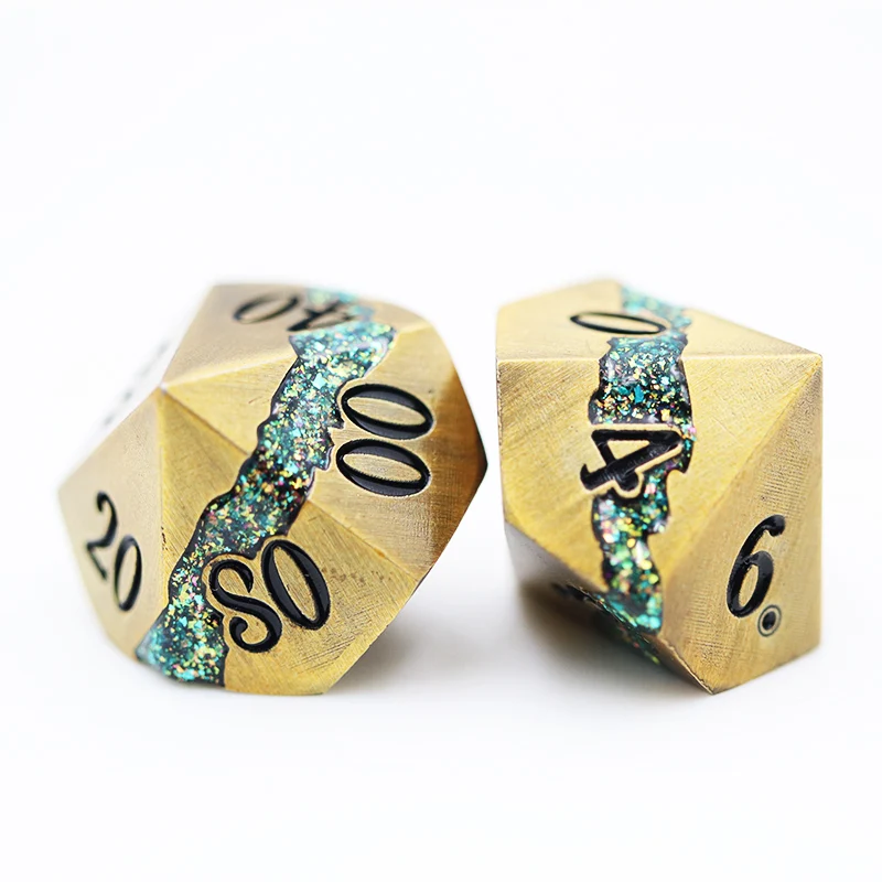 Lavastream gold & green