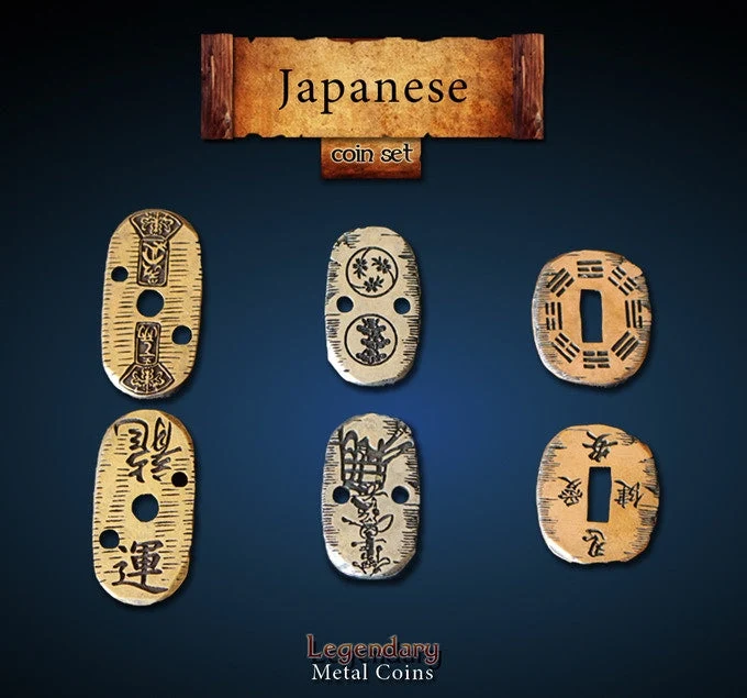 Japanese Coin Set (24 Stück)