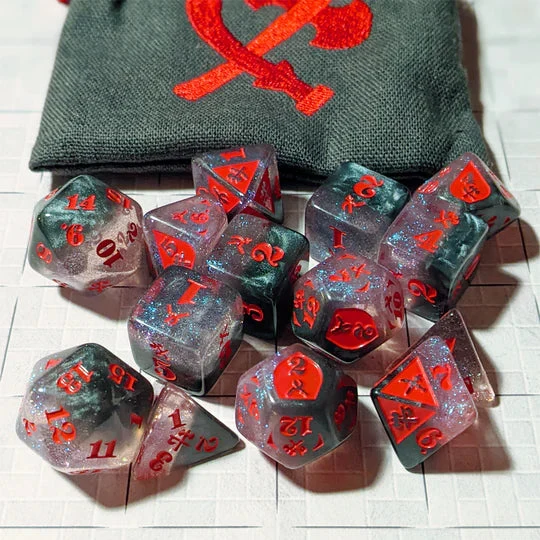 Weapon Damage Dice (14 Würfel + Beutel)