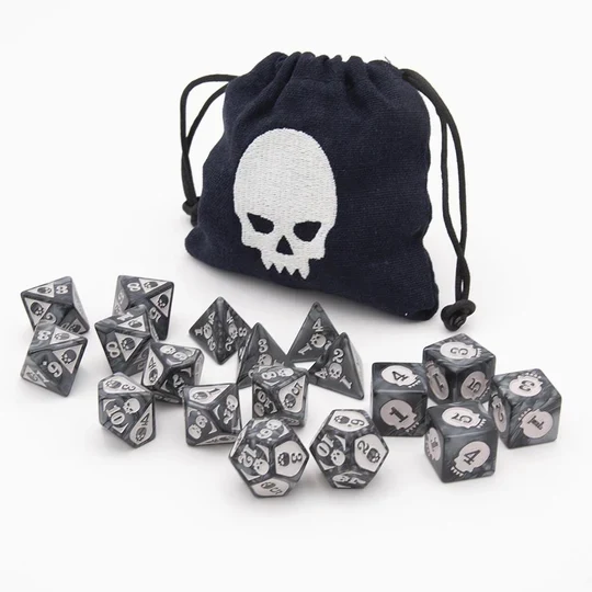Damage Dice (20 Würfel + Beutel)