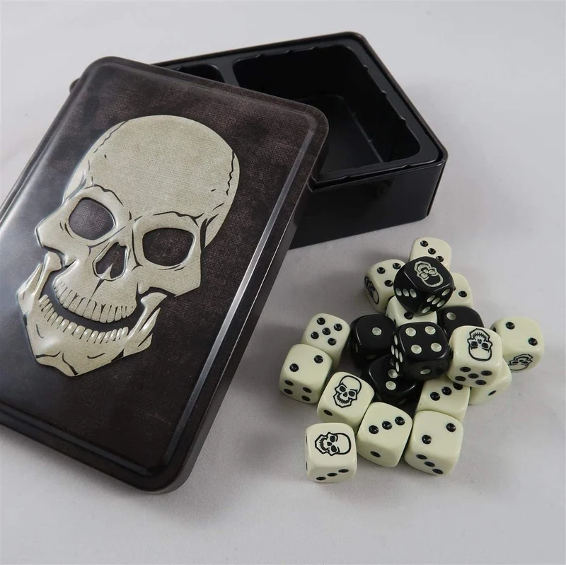 20x Skull D6