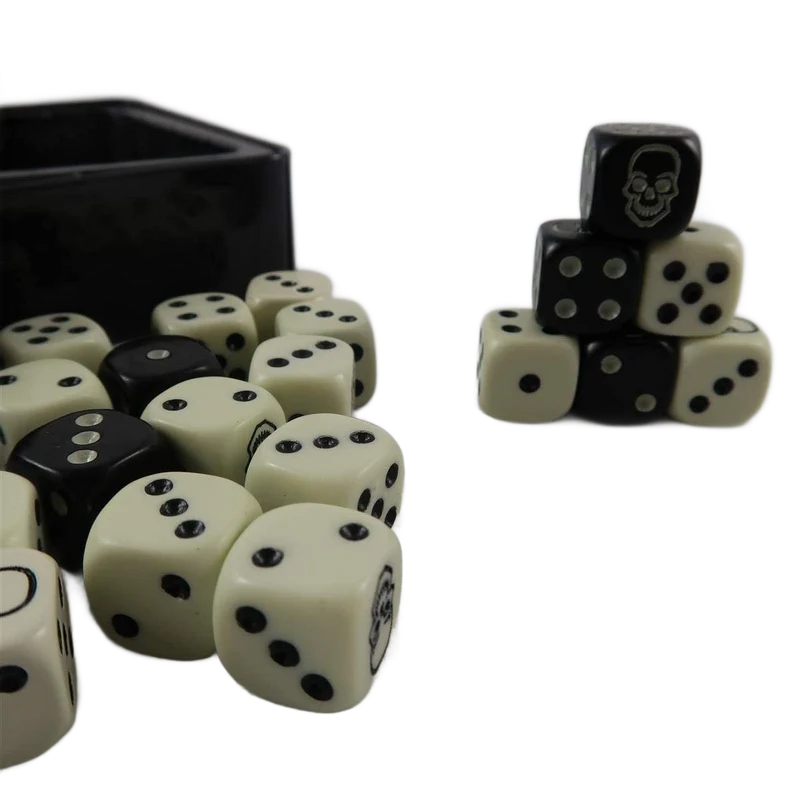 20x Skull D6