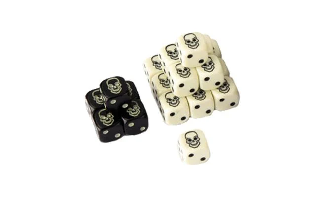 20x Skull D6