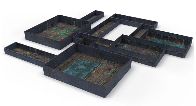 Tenfold Dungeon 3D Terrain Sets