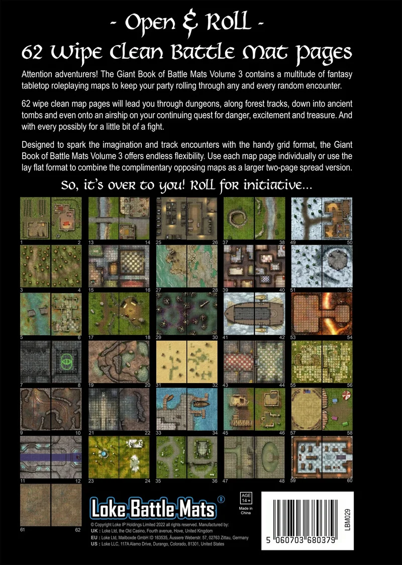 Giant Book of Battle Mats 3 (A3)